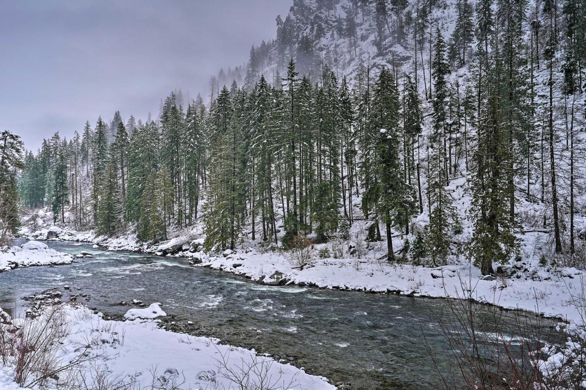 Quaint Cabin Deck And Grill In Leavenworth Ngoại thất bức ảnh